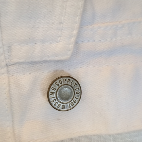 White "Denim" Vest - Picture 3 of 8